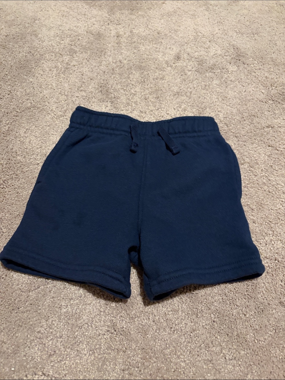 Kids Navy Pull-On Shorts